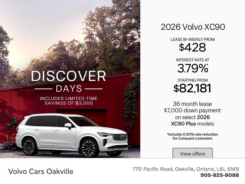 The 2026 Volvo XC90