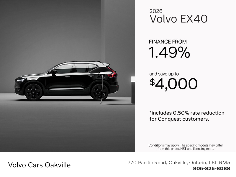 The 2026 Volvo EX40 