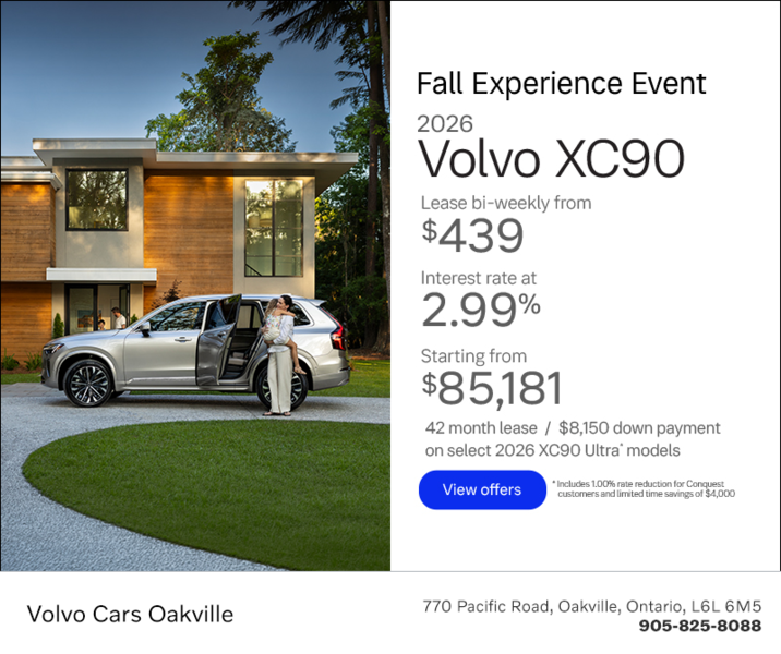 The 2026 Volvo XC90