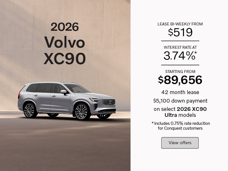 The 2026 Volvo XC90 Ultra