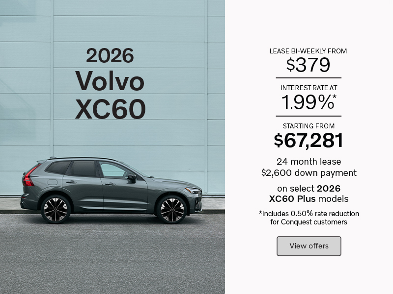 The 2026 Volvo XC60 Plus