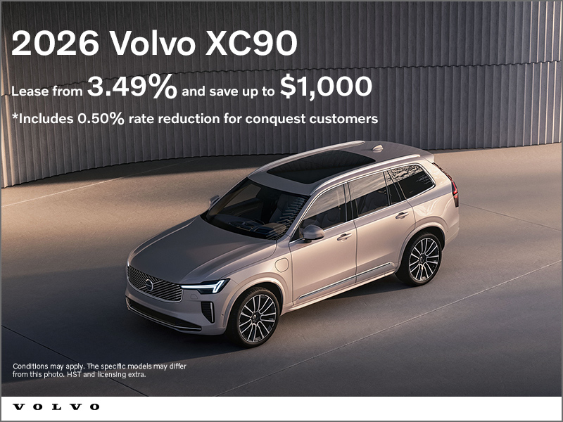 The 2026 Volvo XC90