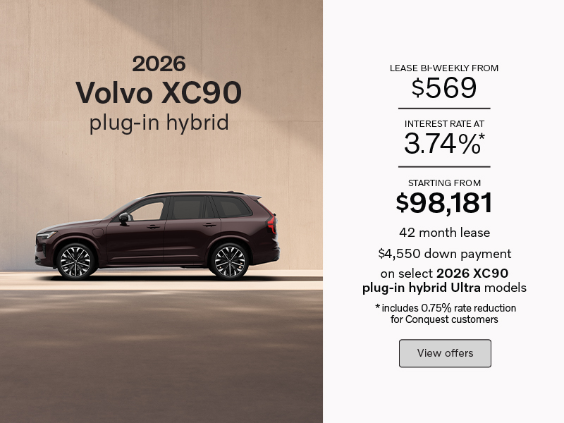 The 2026 Volvo XC90 PHEV Ultra