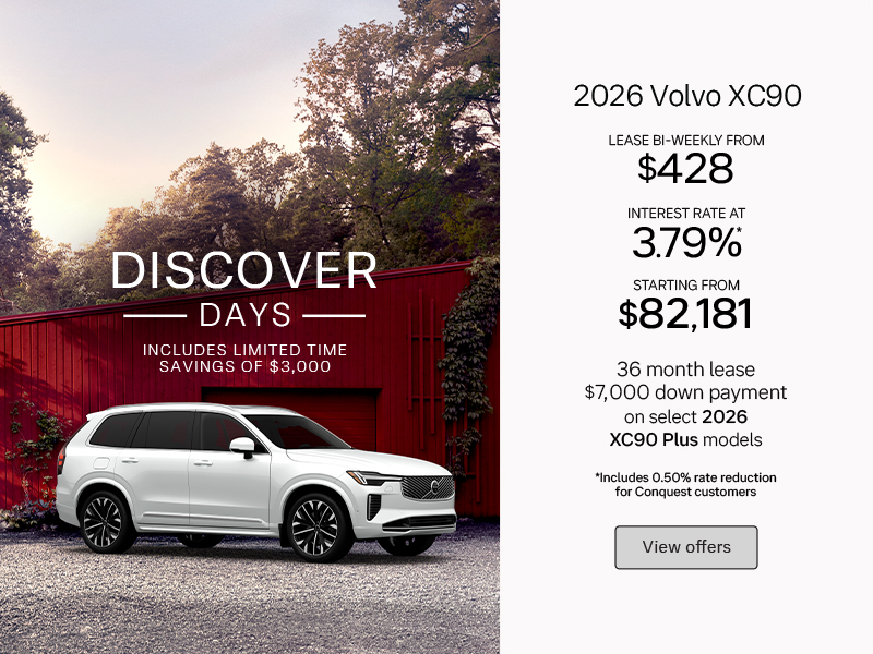 The 2026 Volvo XC90