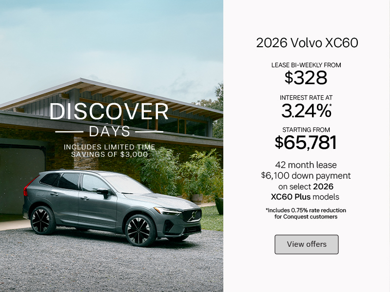 The 2026 Volvo XC60
