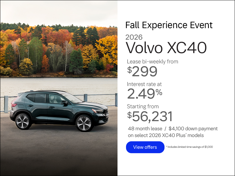 The 2026 Volvo XC40 