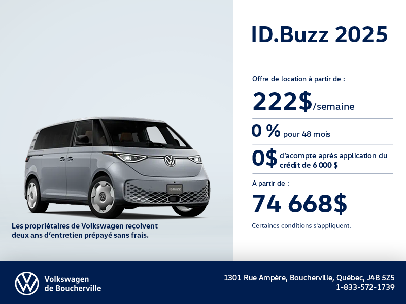 Procurez-vous la ID.BUZZ 2025