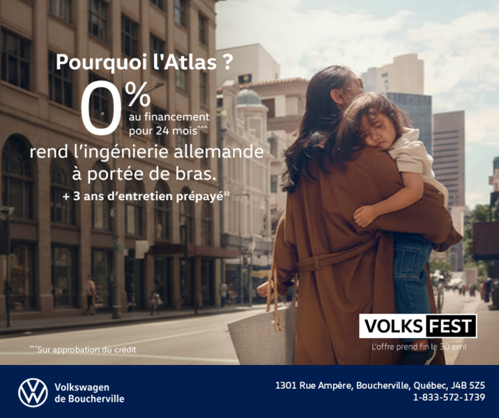 Procurez-vous le Volkswagen Atlas 2026