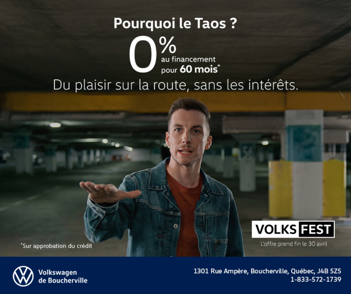 Procurez-vous le Volkswagen Taos 2026