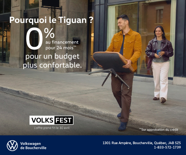 Procurez-vous le Volkswagen Tiguan 2026
