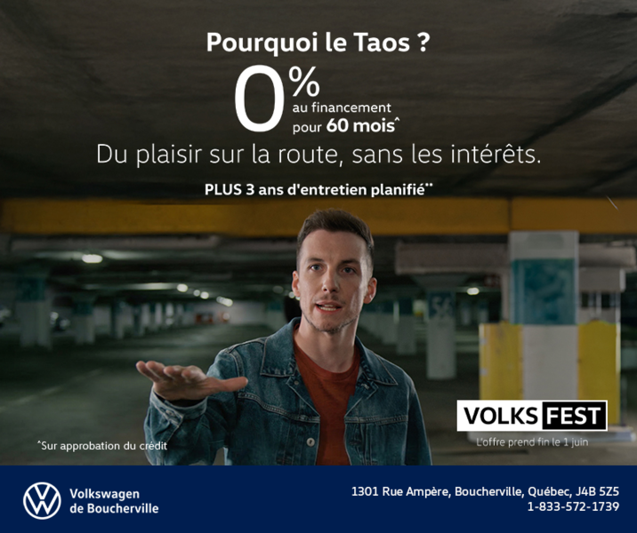 Procurez-vous le Volkswagen Taos 2026