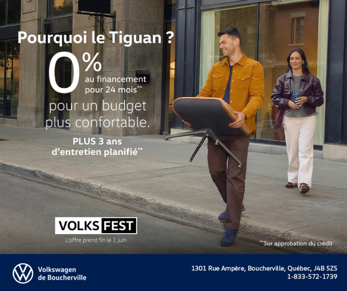 Procurez-vous le Volkswagen Tiguan 2026