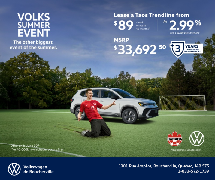 Get the 2026 Volkswagen Taos