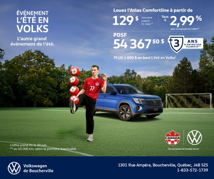 Procurez-vous le Volkswagen Atlas 2026