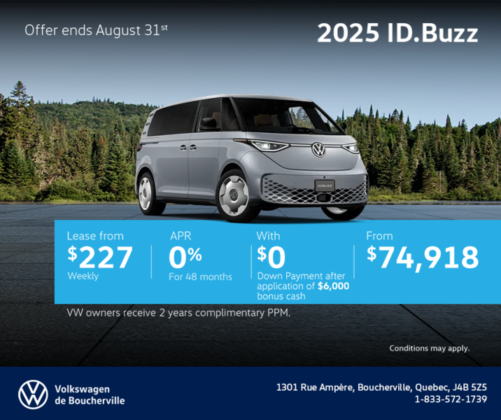 2025 Volkswagen ID. Buzz