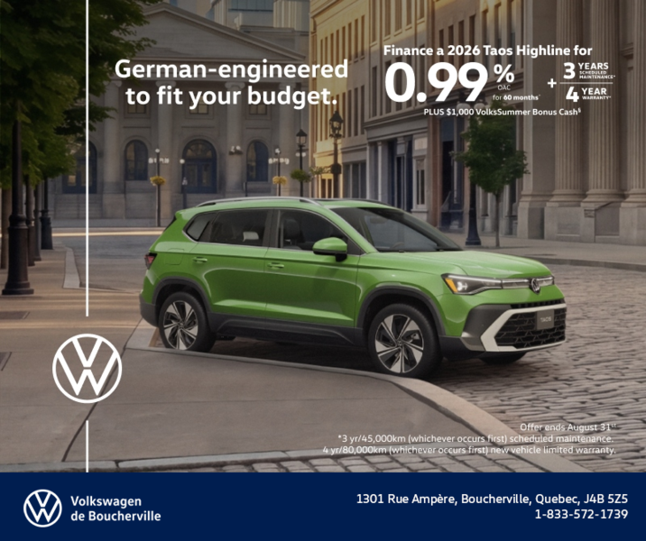 Get the 2026 Volkswagen Taos