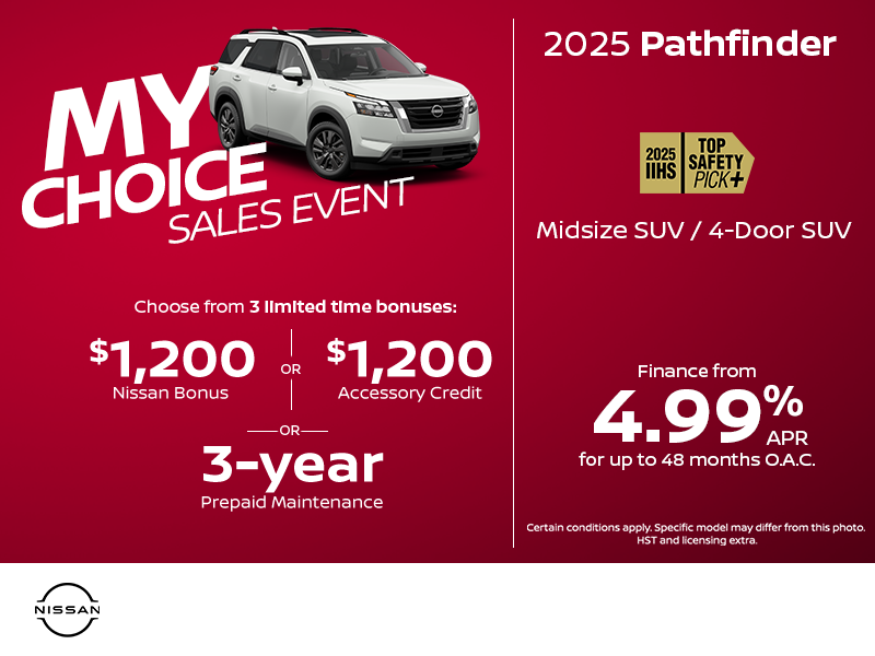 Get the 2025 Pathfinder today!