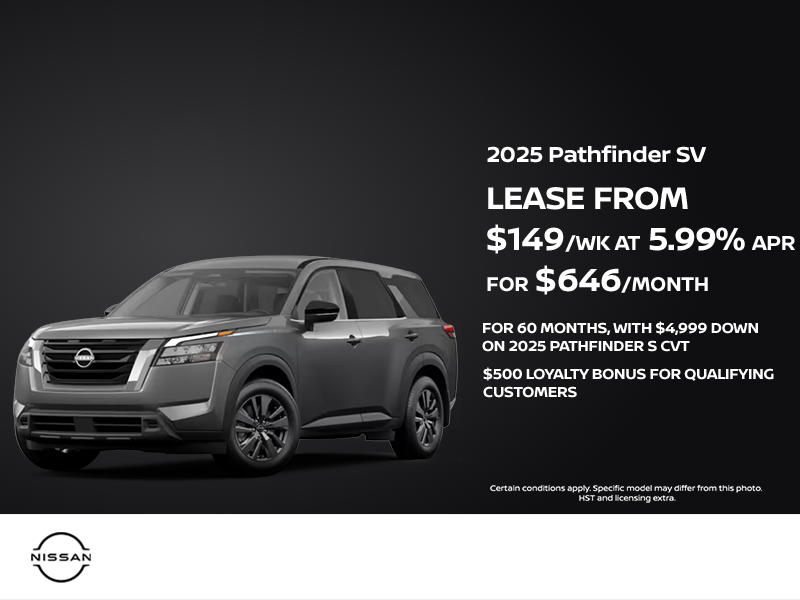 Get the 2025 Pathfinder today!