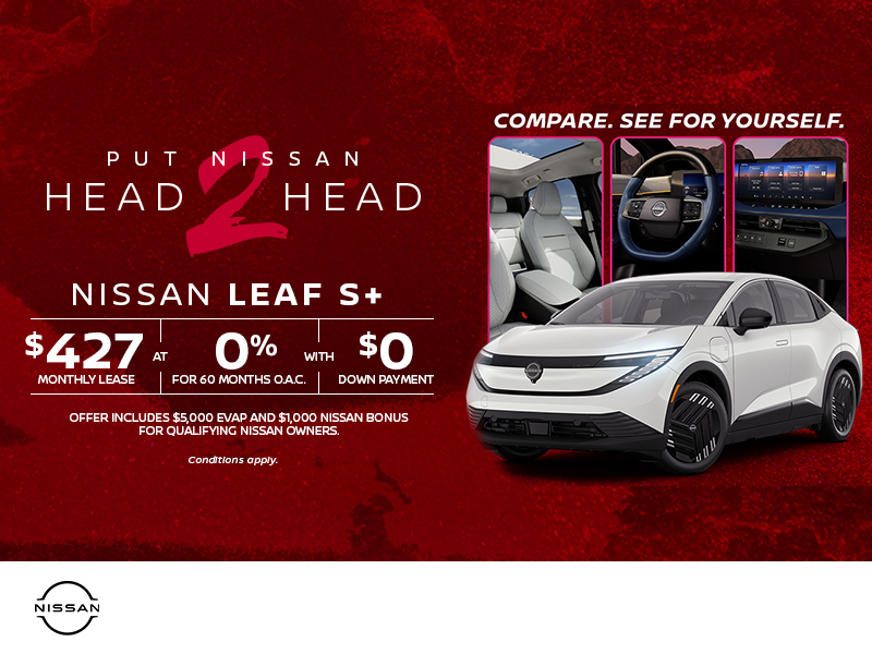 Get the 2026 Nissan Leaf!