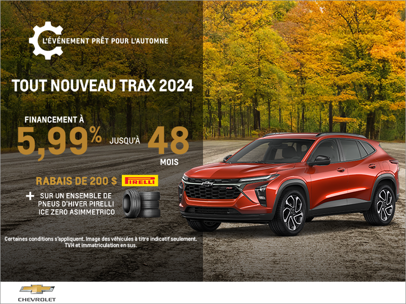 Le Chevrolet Trax 2024
