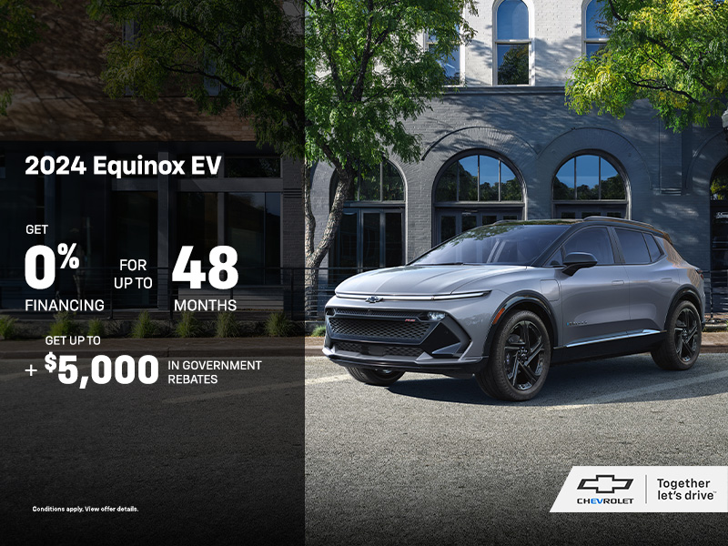 Get the 2024 Chevrolet Equinox EV