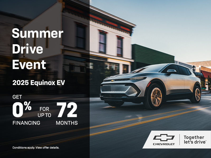 Get the 2025 Chevrolet Equinox EV