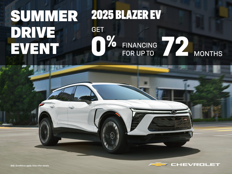 Get the 2024 Chevrolet Blazer EV