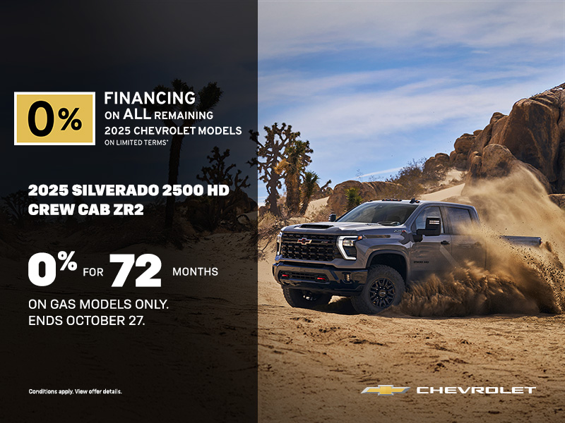 Get the 2025 Chevrolet Silverado 2500 HD