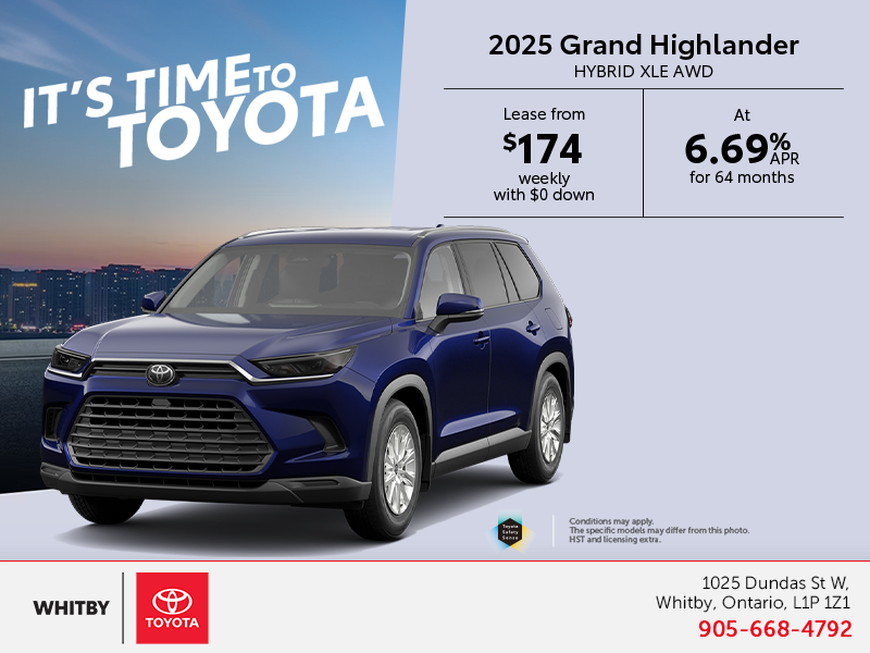 2025 Toyota Grand Highlander hybrid