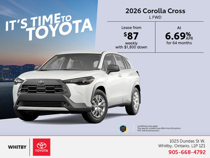 2026 Toyota Corolla Cross
