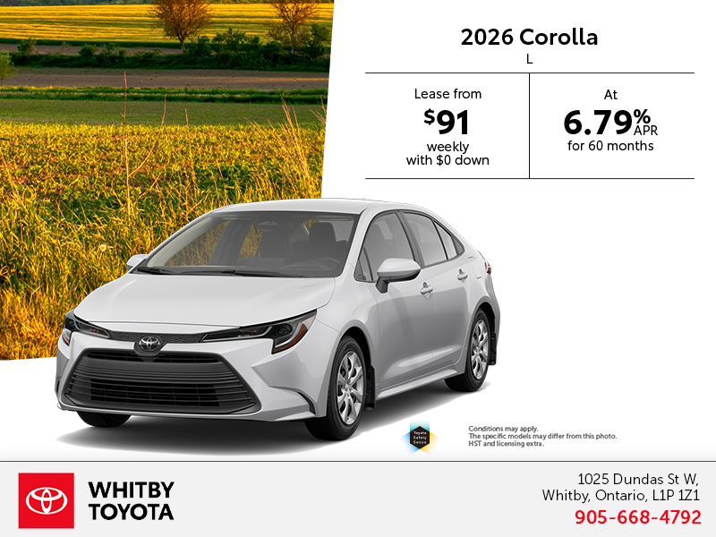 2026 Toyota Corolla L