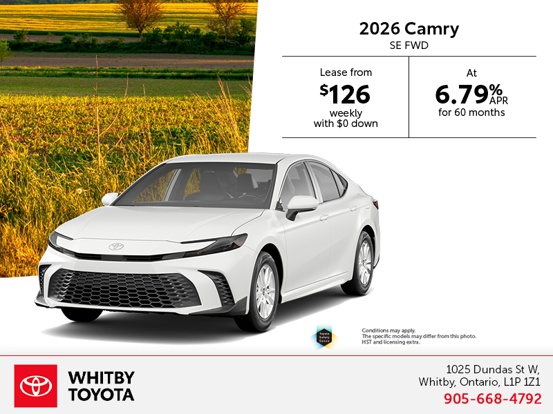 2026 Toyota Camry SE FWD