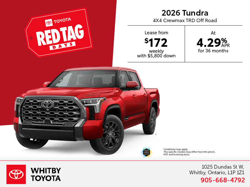 2026 Toyota Tundra 4x4 Crewmax TRD Off Road