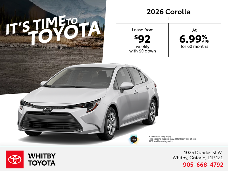2026 Toyota Corolla