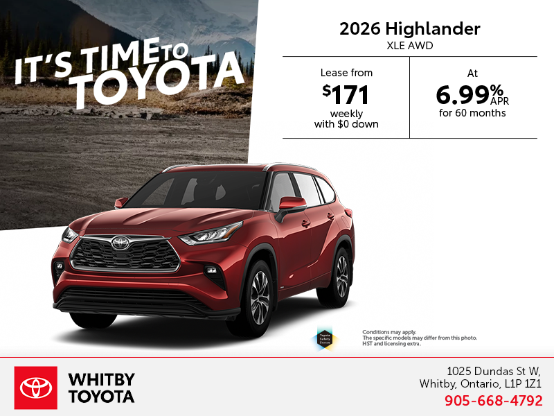 2026 Toyota Highlander