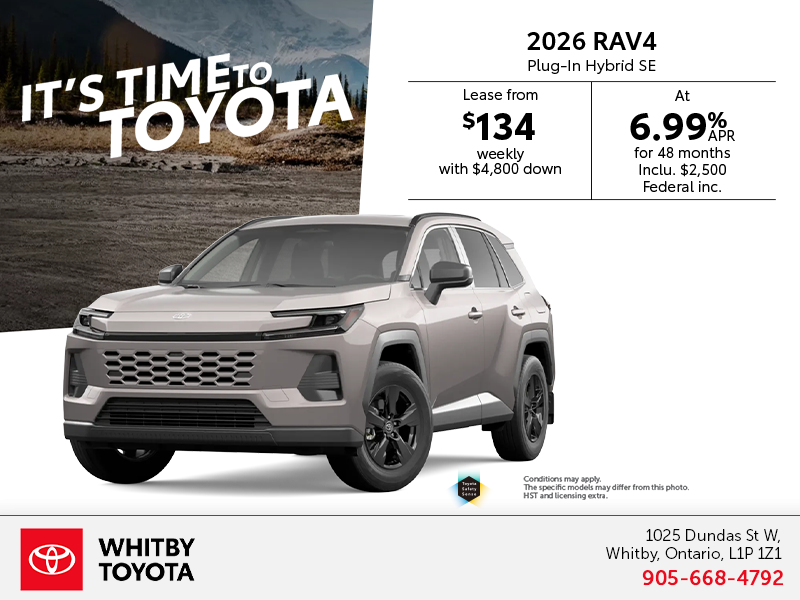 2026 Toyota RAV4 Plug-In Hybrid