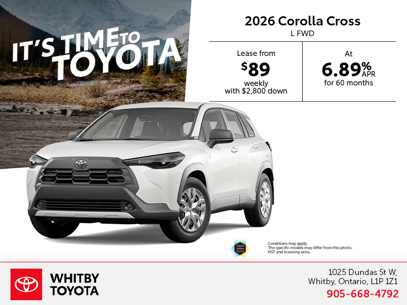 2026 Toyota Corolla Cross