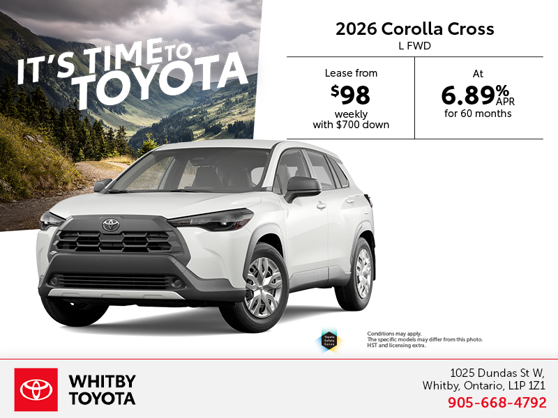 2026 Toyota Corolla Cross