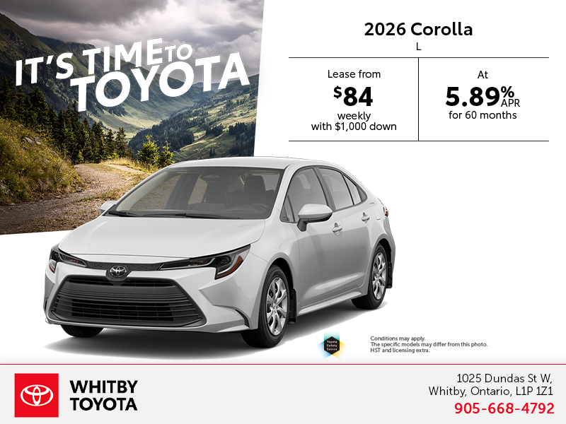 2026 Toyota Corolla