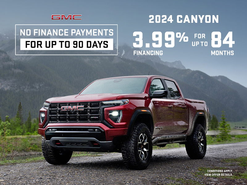 The 2024 GMC Canyon