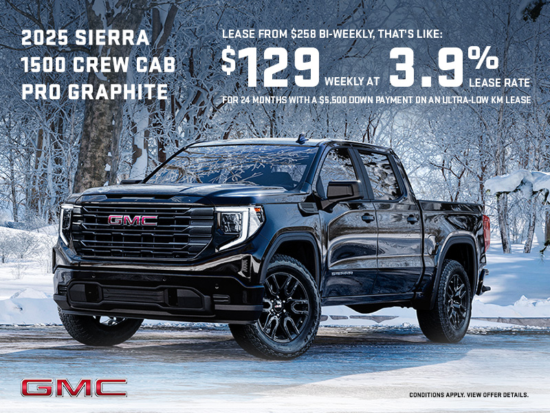 The 2025 GMC Sierra 1500 Crew Cab