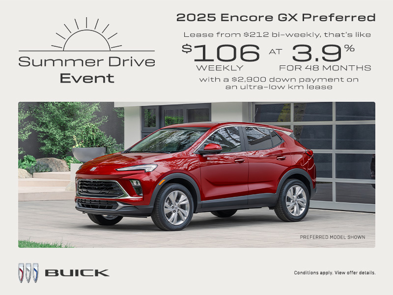 Get the 2025 Buick Encore GX