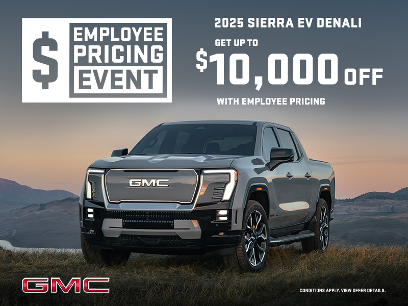 The 2025 GMC Sierra EV