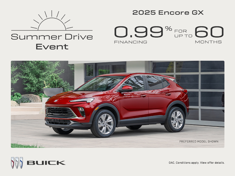 Get the 2025 Buick Encore GX