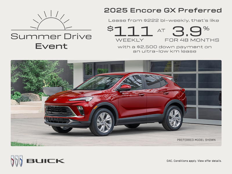 Get the 2025 Buick Encore GX