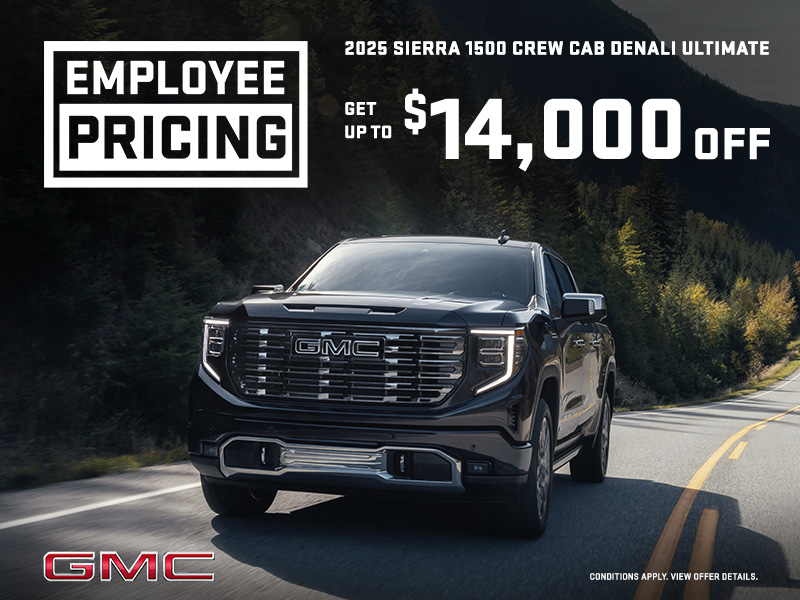 The 2025 GMC Sierra 1500 Crew Cab Denali Ultimate