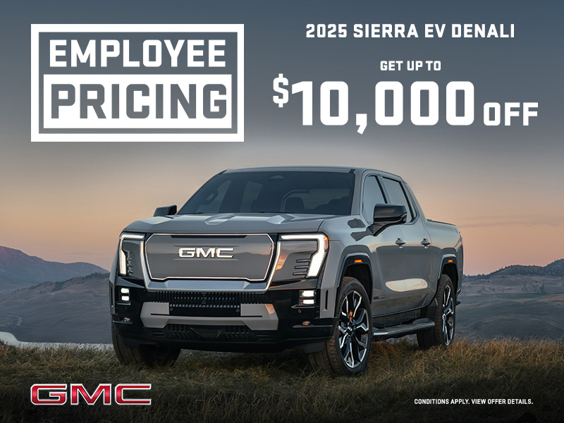 The 2025 GMC Sierra EV