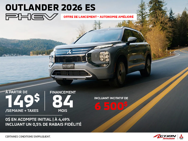 Outlander PHEV 2026