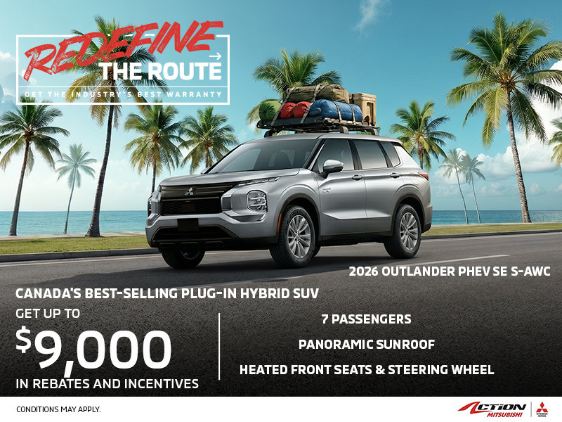 2026 Mistubishi Outlander PHEV SE