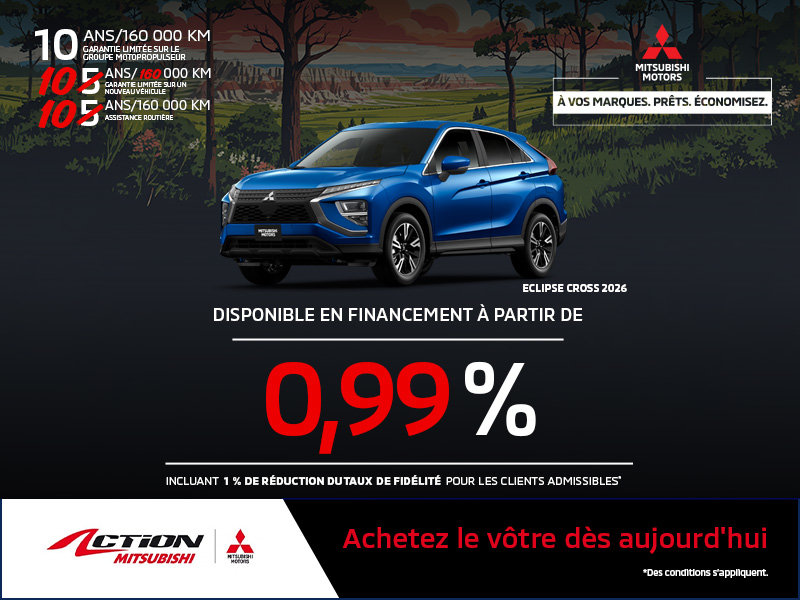 Mitsubishi Eclipse Cross 2026